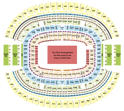 AT&T Stadium Usher Seating Chart